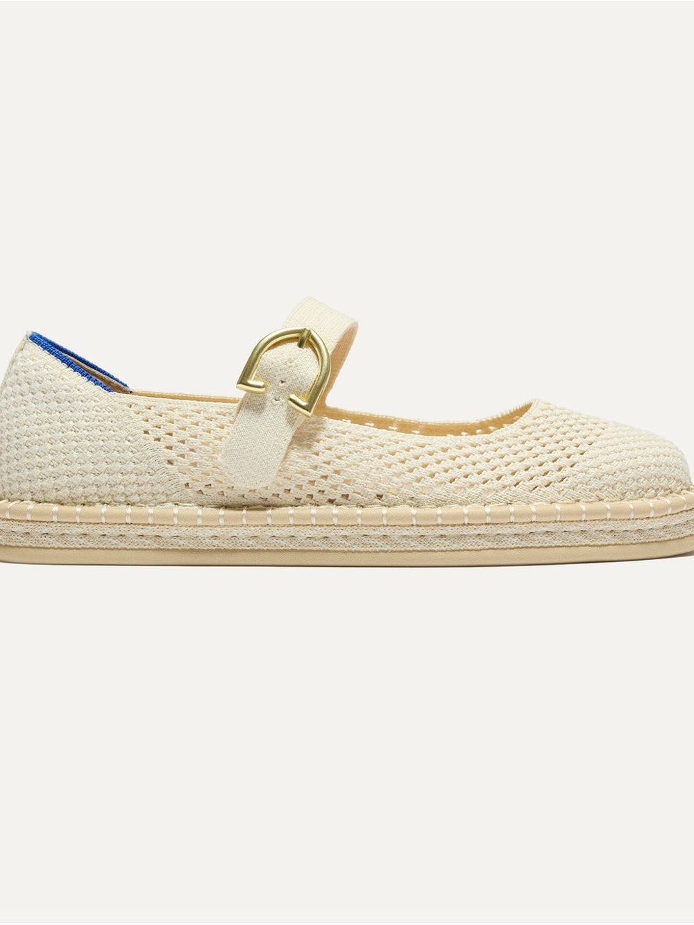Rothy's The Espadrille Mary Jane Flats in Jasmine - Picture 6 of 15
